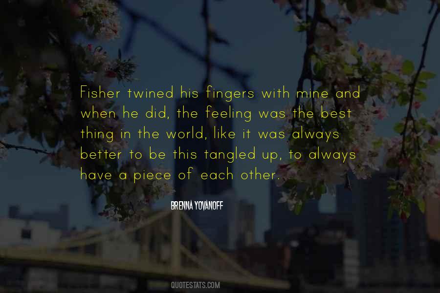 His Fingers Quotes #1261226