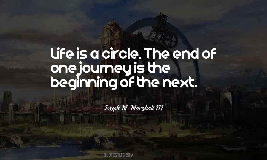 End Of A Journey Quotes #1632653