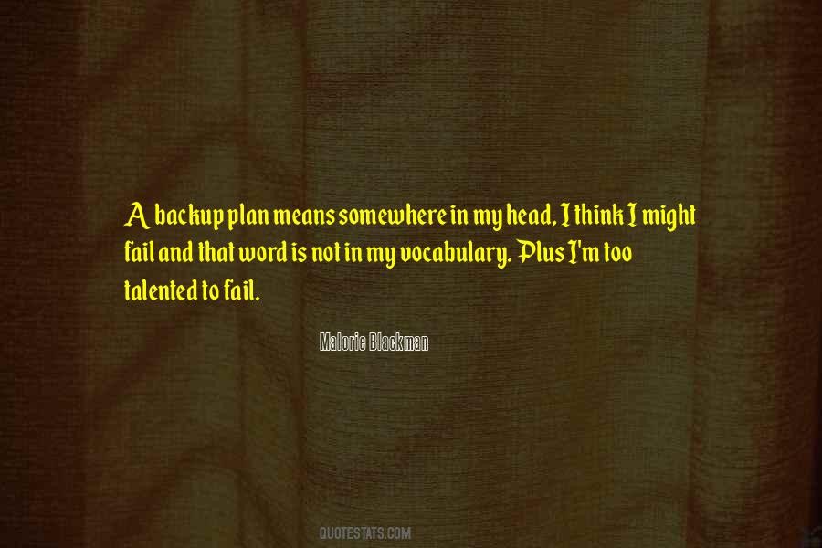 Fail To Plan Quotes #1185670