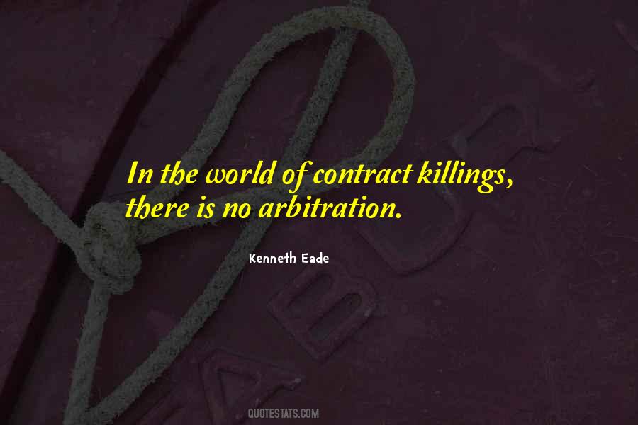 Contract Killer Quotes #892717