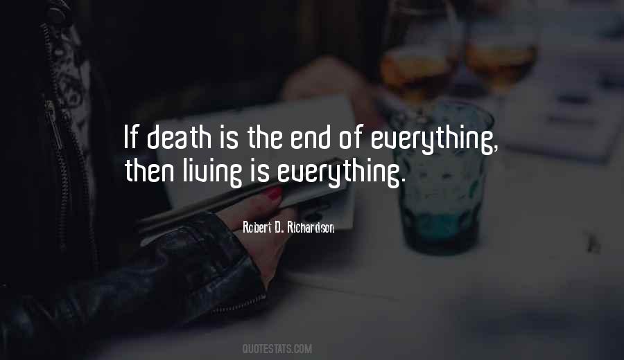 Living Death Quotes #124341