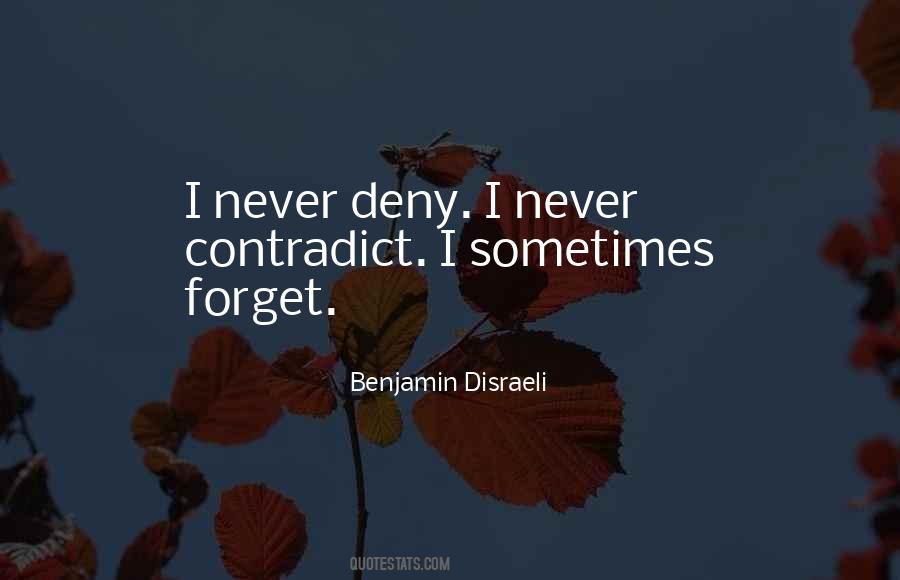 Contradict Quotes #974757