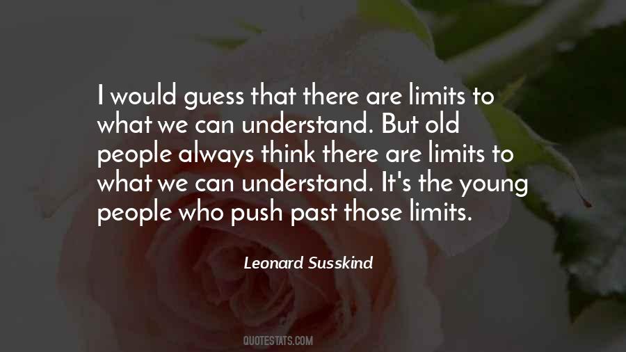 Push Your Limits Quotes #311112