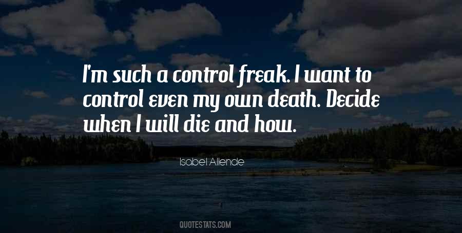 Control Freak Quotes #432355