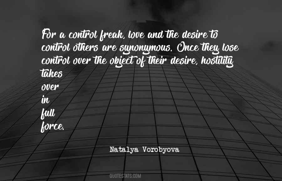 Control Freak Quotes #572203