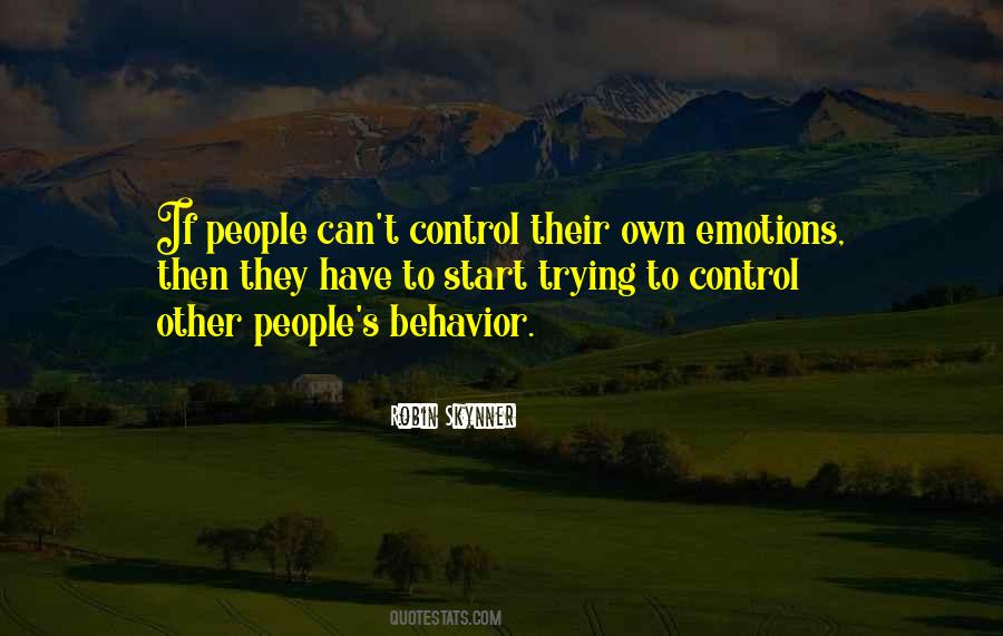 Control My Emotions Quotes #301834