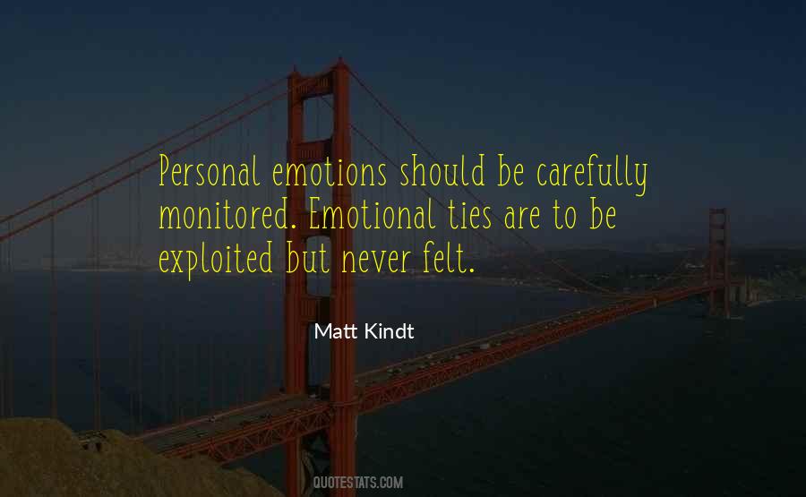 Control My Emotions Quotes #88362