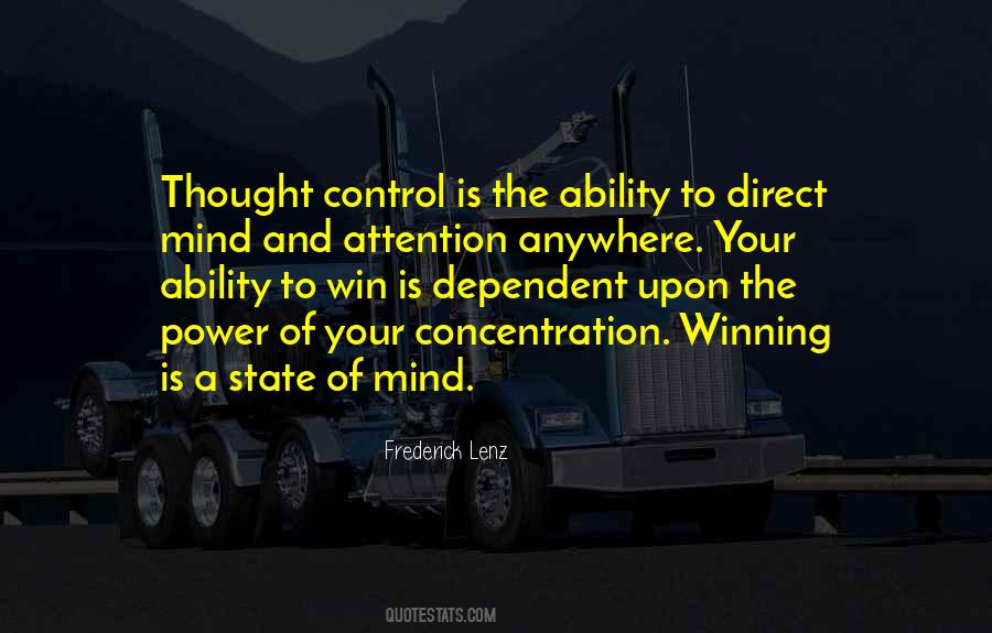Control Of Your Mind Quotes #152401