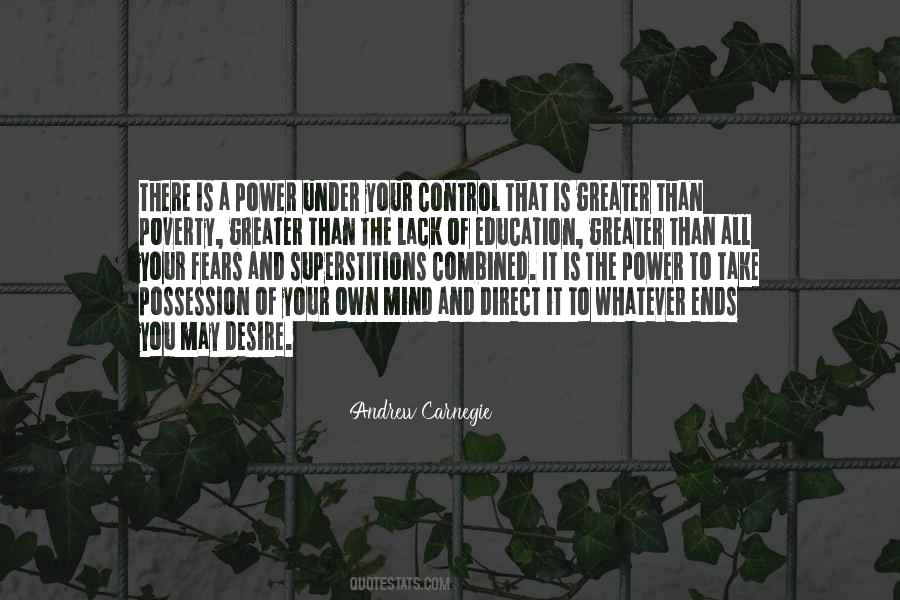 Control Of Your Mind Quotes #610860