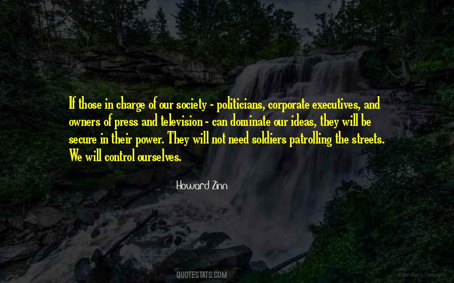 Control Over Society Quotes #661503