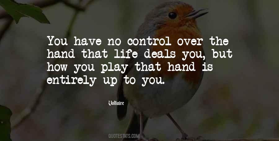 Control Over You Quotes #473666