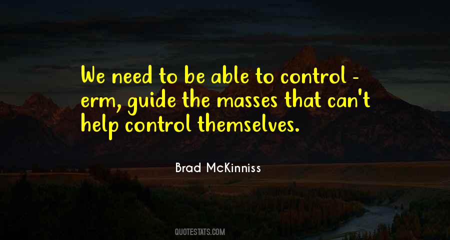 Control The Masses Quotes #1091617