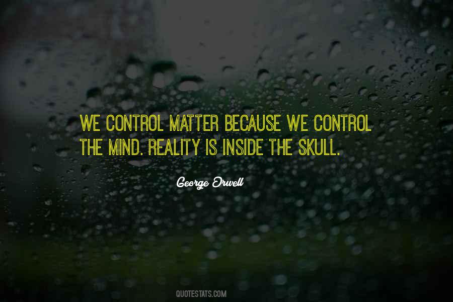 Control The Mind Quotes #997185