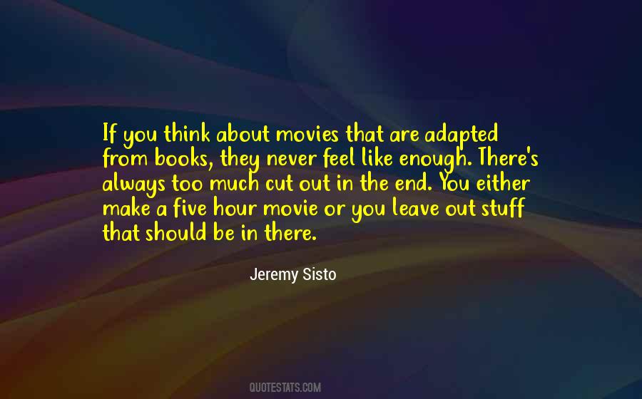Sisto Jeremy Quotes #706868