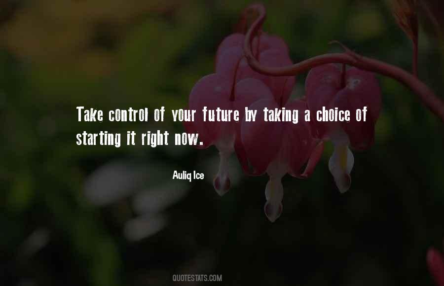 Control Your Future Quotes #1913