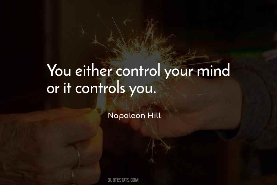 Control Your Mind Quotes #532985