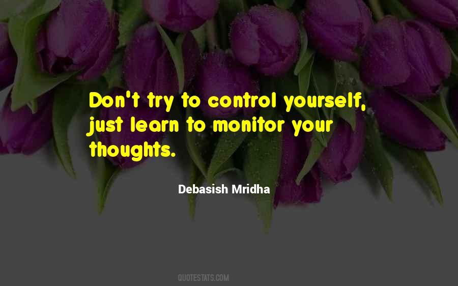 Control Your Thoughts Quotes #1041301