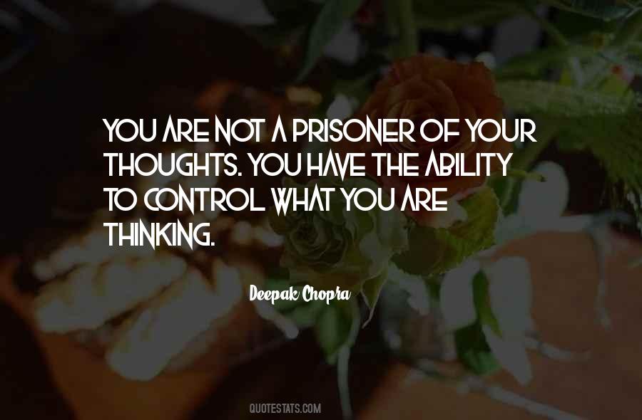 Control Your Thoughts Quotes #1234906