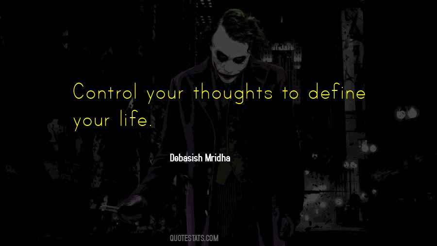 Control Your Thoughts Quotes #1386921