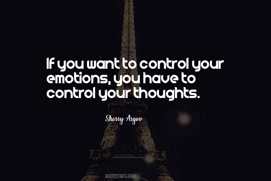 Control Your Thoughts Quotes #1637446