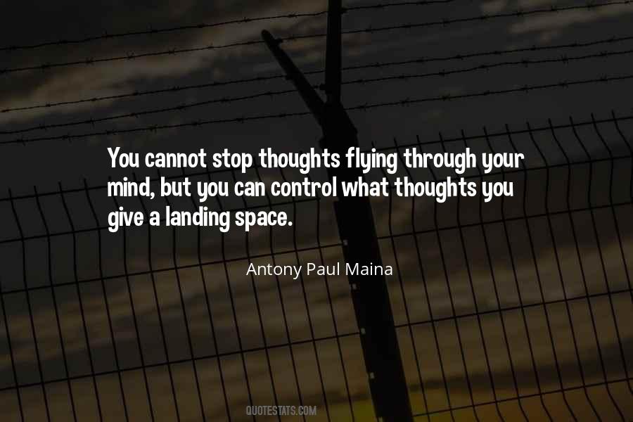 Control Your Thoughts Quotes #1703548