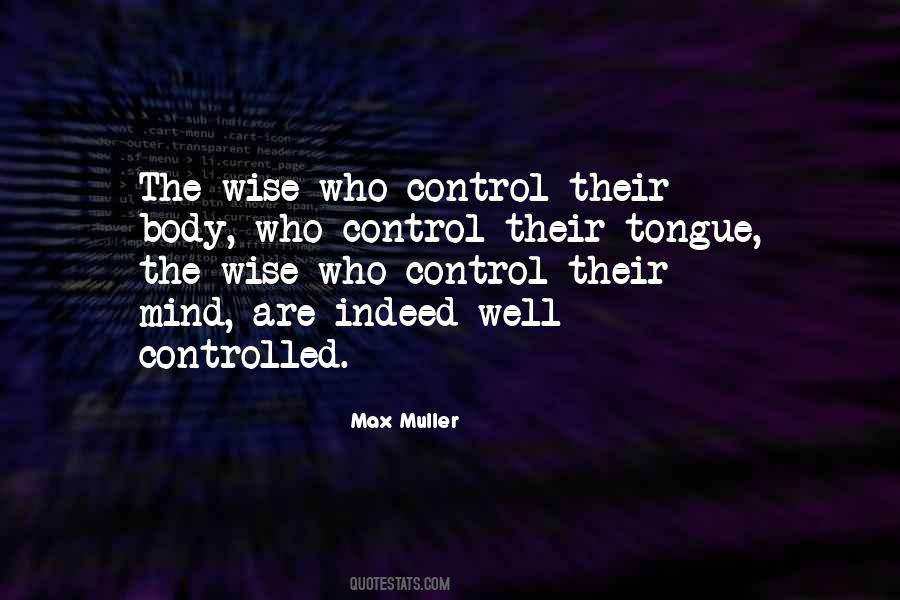 Control Your Tongue Quotes #1429175
