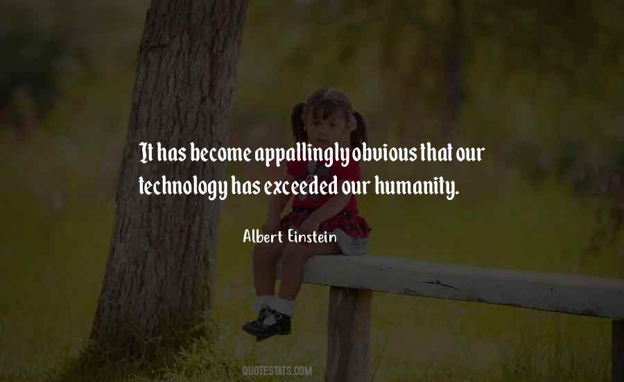 Technology Einstein Quotes #1611756