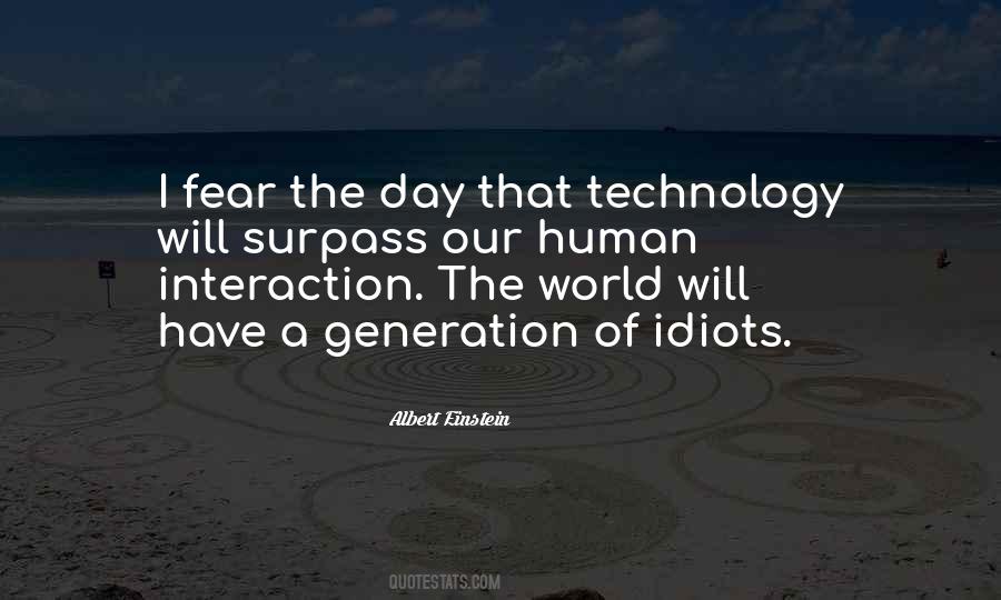 Technology Einstein Quotes #1719784