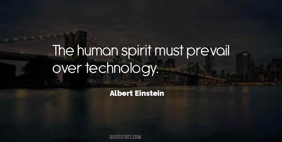 Technology Einstein Quotes #808620