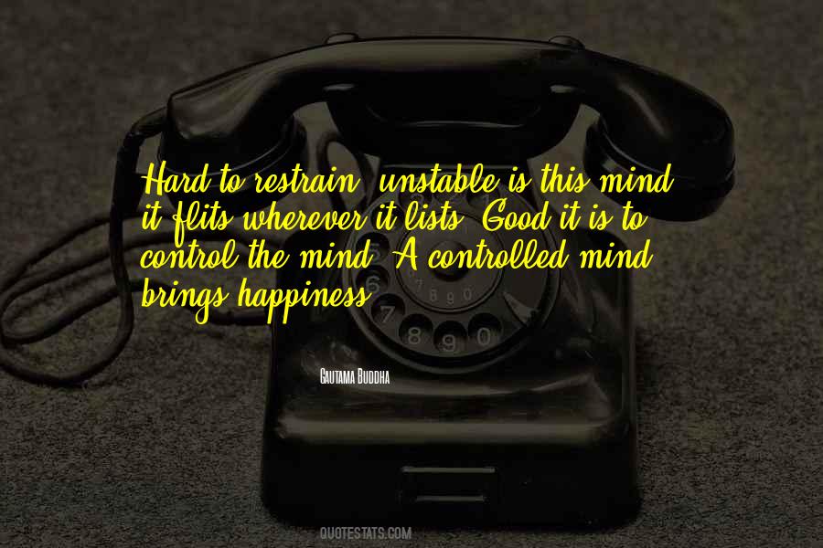 Controlled Mind Quotes #1614700