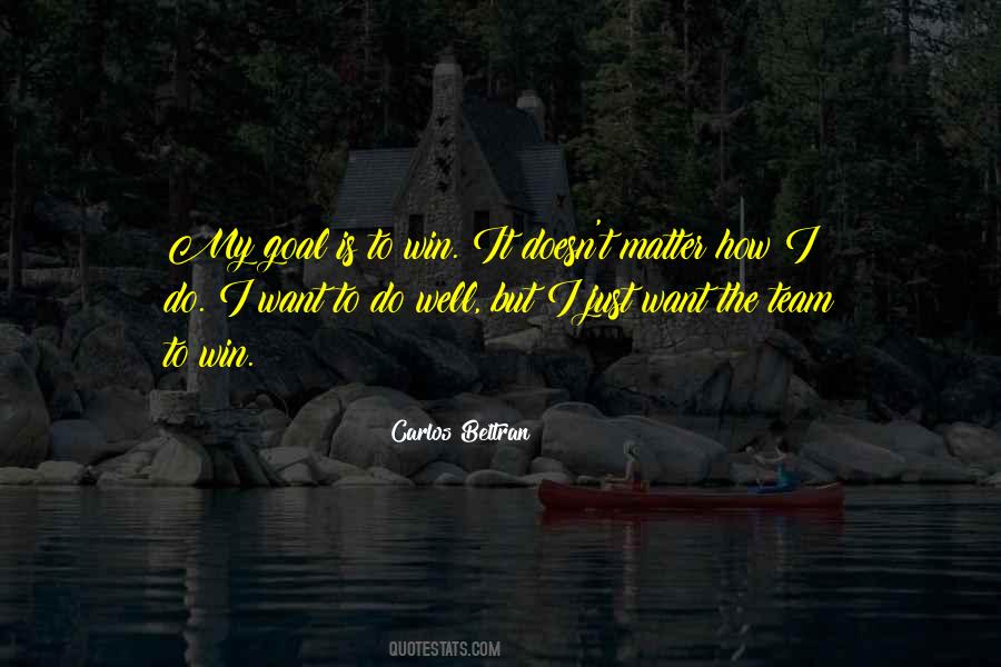 Team Goal Quotes #1109766