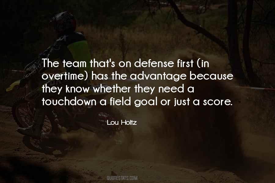 Team Goal Quotes #1376525