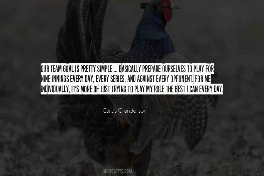 Team Goal Quotes #423985