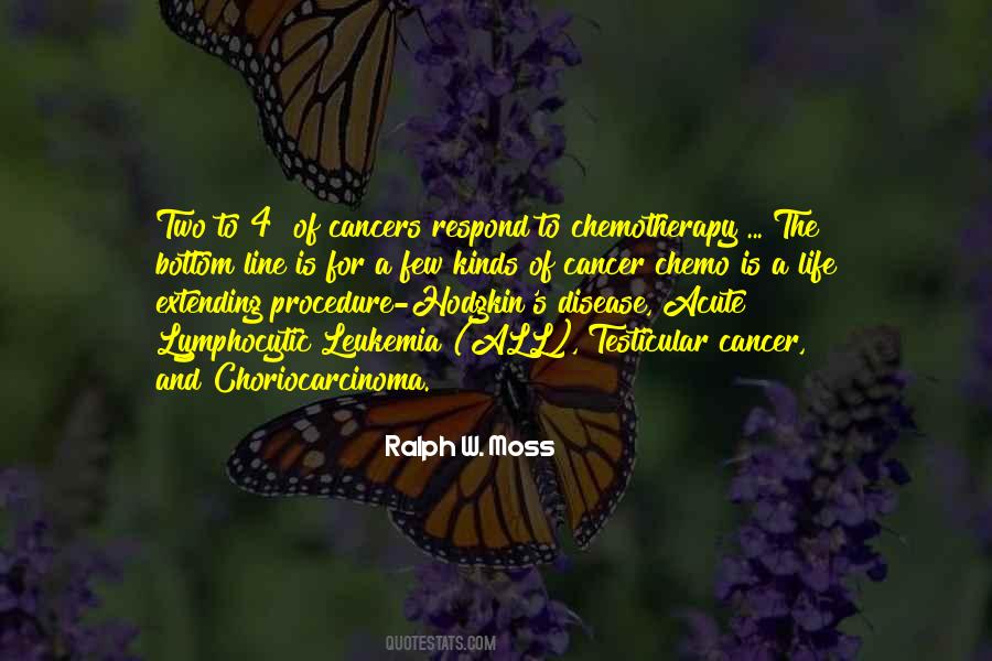 Hodgkin Disease Quotes #1284423