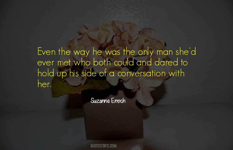 Conversation With Her Quotes #151177