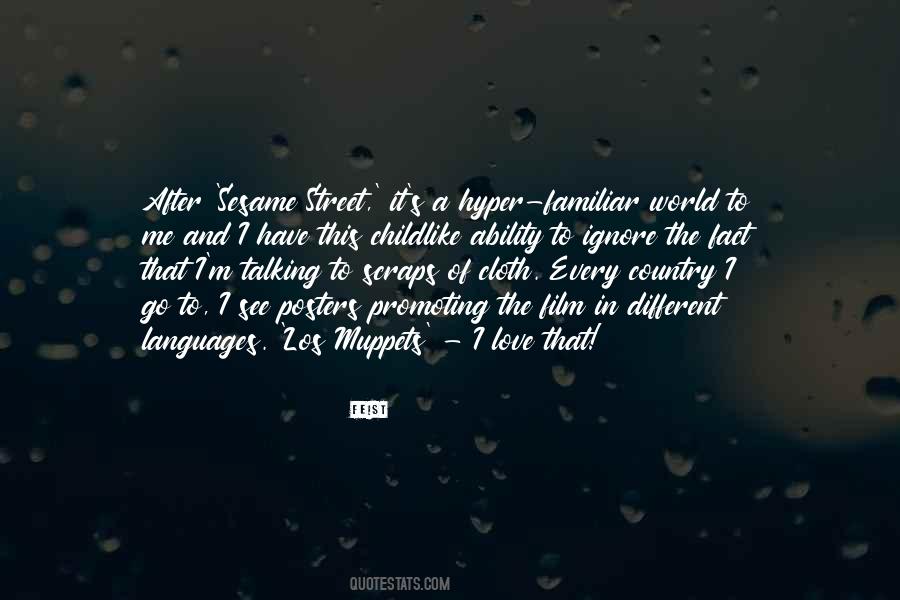 Quotes About Languages Of The World #1455402