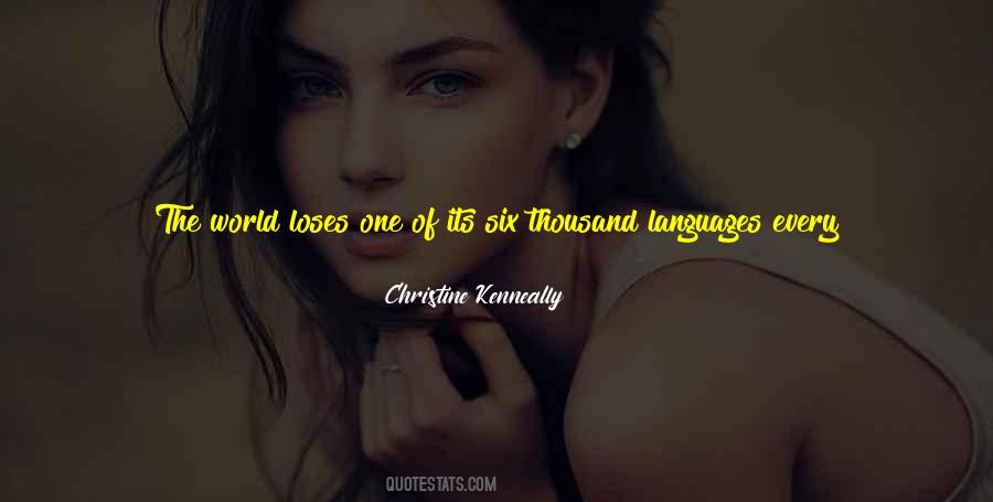 Quotes About Languages Of The World #246061