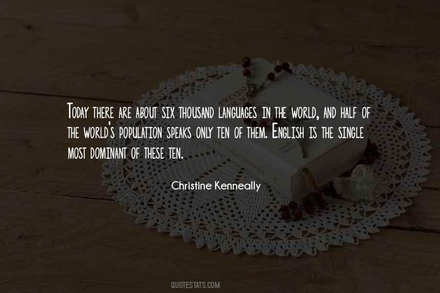Quotes About Languages Of The World #845928