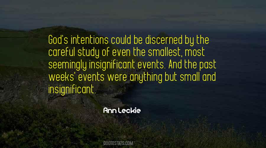Small And Insignificant Quotes #1856617