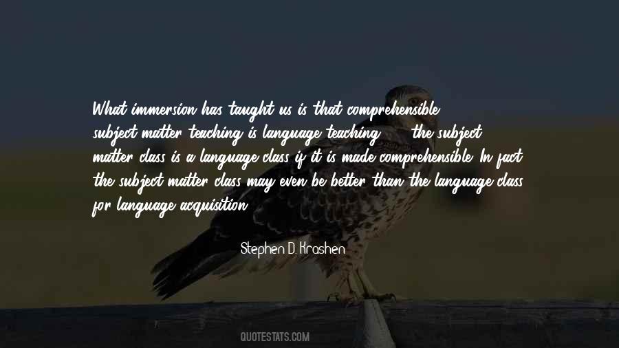 Quotes About Language Teaching #1054301
