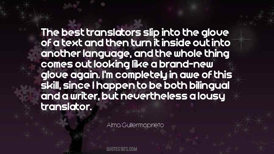 Quotes About Language Skills #218394