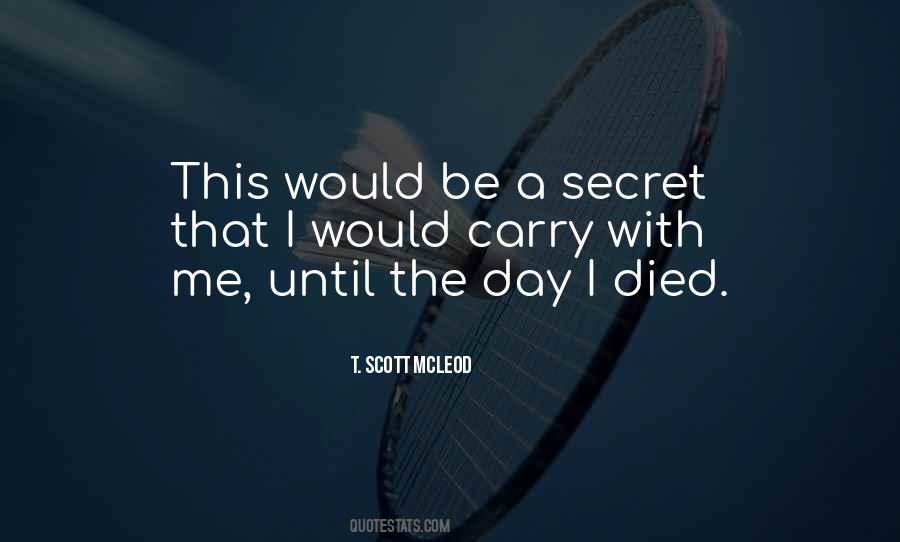 Died With Quotes #70083