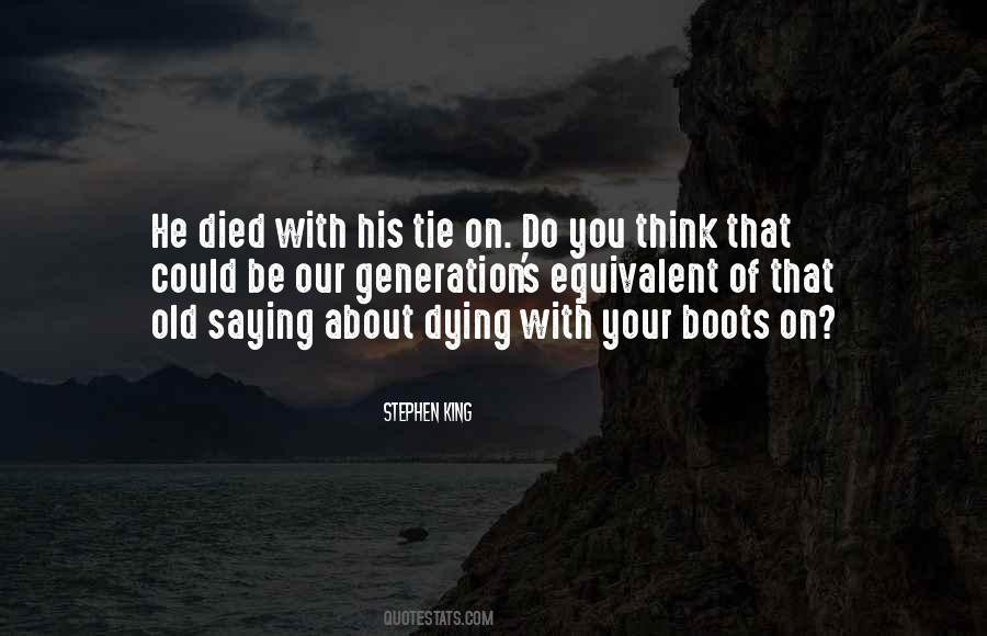 Died With Quotes #998081