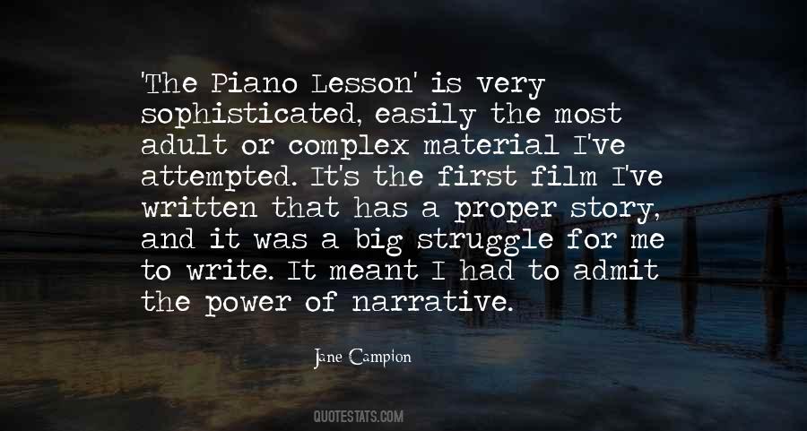 Quotes About The Piano Lesson #1485605