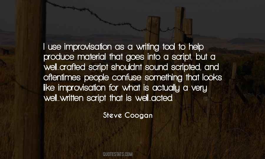 Coogan Quotes #31459