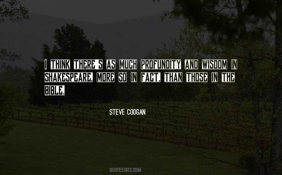 Coogan Quotes #350527