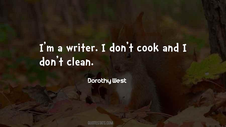 Cook And Clean Quotes #164515