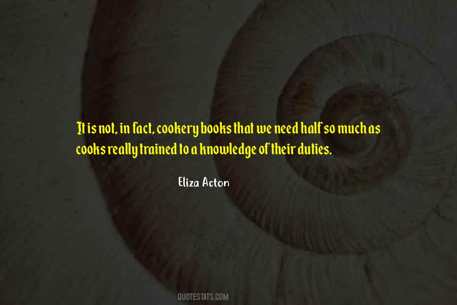 Cookery Book Quotes #1149227