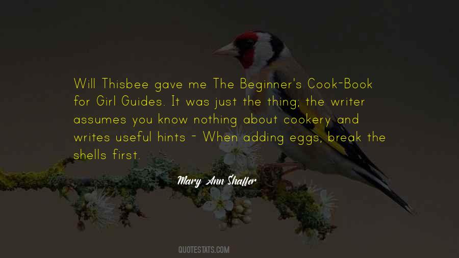 Cookery Book Quotes #979141