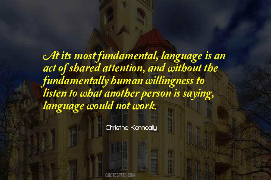 Quotes About Language Evolution #1776491